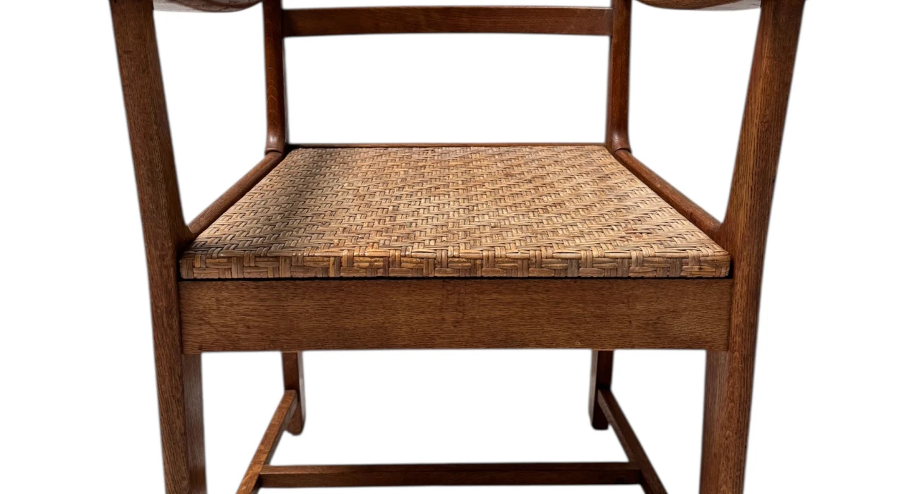 Two Modernist Art Deco Armchairs by Bas van Pelt for My Home, 1930s